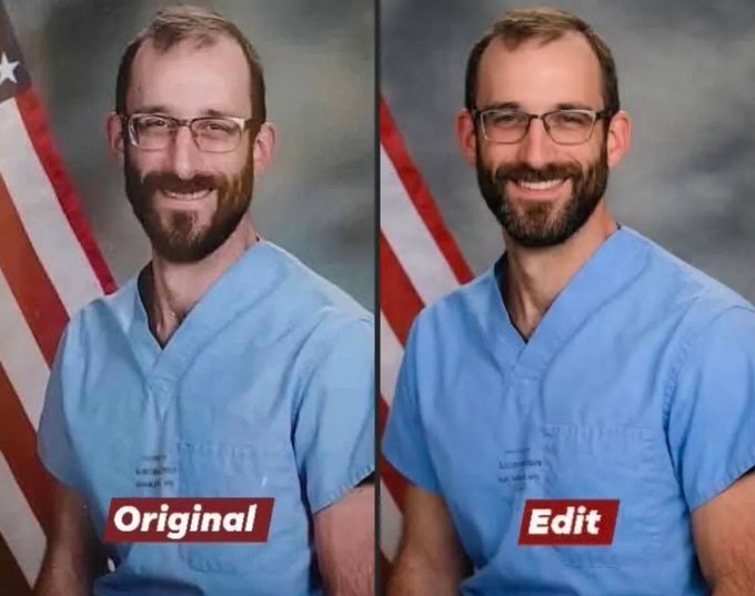 Why would MSNow alter Alex Prettis image?