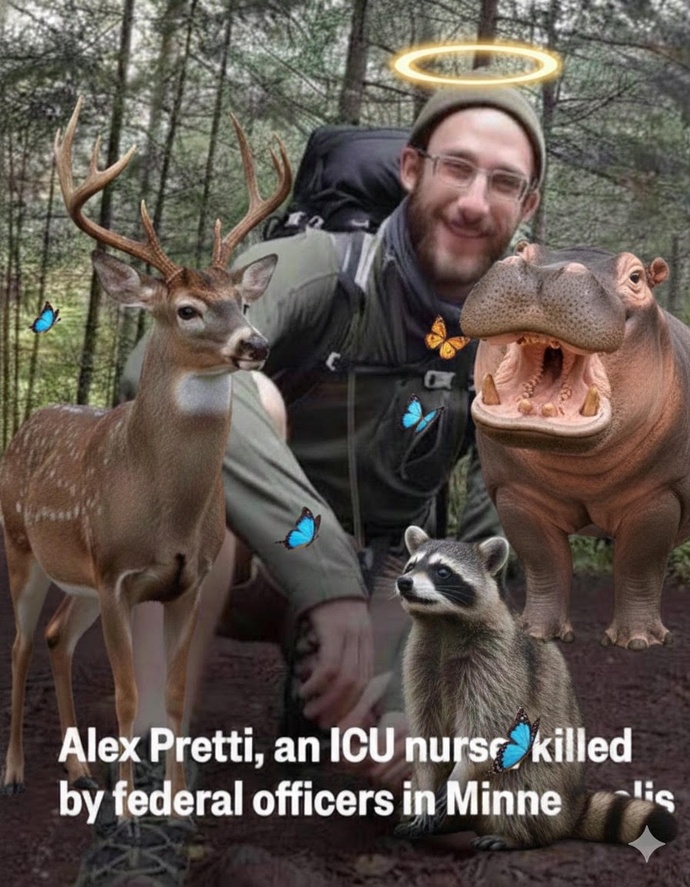 Why would MSNow alter Alex Pretti's image?