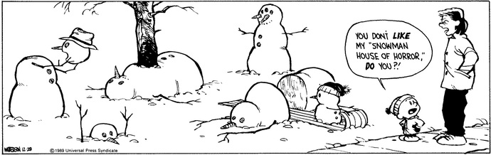 Have you ever made a snowman?
