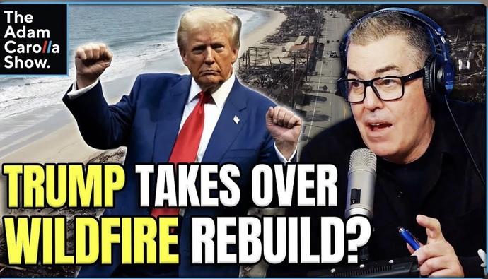 Can Drumpf possibly flip California democrats by overriding Newsom & Bass to get the homes of wildfire victims rebuilt?