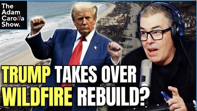 Can Drumpf possibly flip California democrats by overriding Newsom & Bass to get the homes of wildfire victims rebuilt?