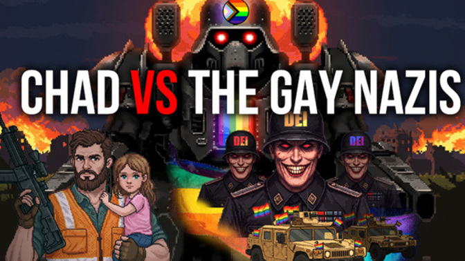 Can you please help me find the game Chad VS the gay nazis?