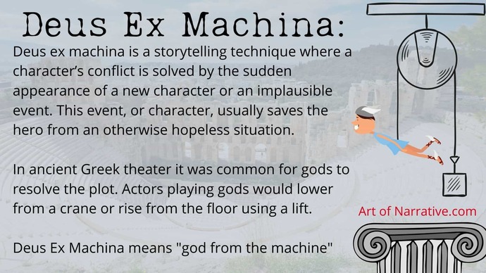 Have you ever had a real-life Deus ex machina moment?
