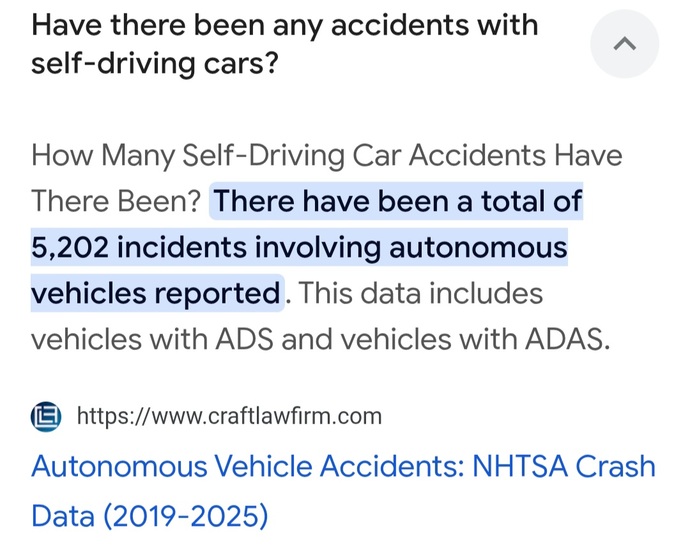 Would you feel safer getting in a car with a drunk driver or a car with no driver?