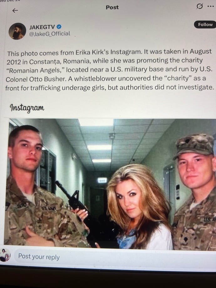 Do you think Erika Kirk had an involvement in Charlie Kirks death?