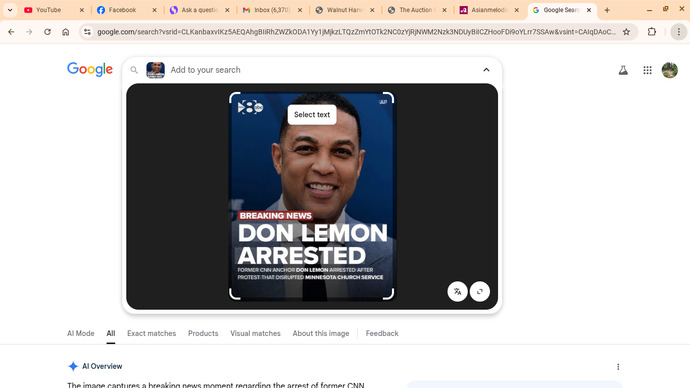 What do you think of Don Lemons arrest by Trump?