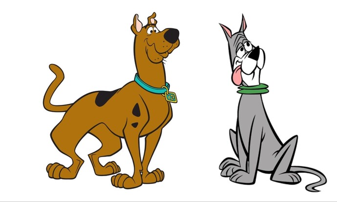 Scooby Doo and Astro are Connected