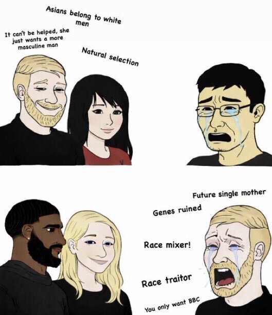 How come white men often act like this when it comes to interracial couples?