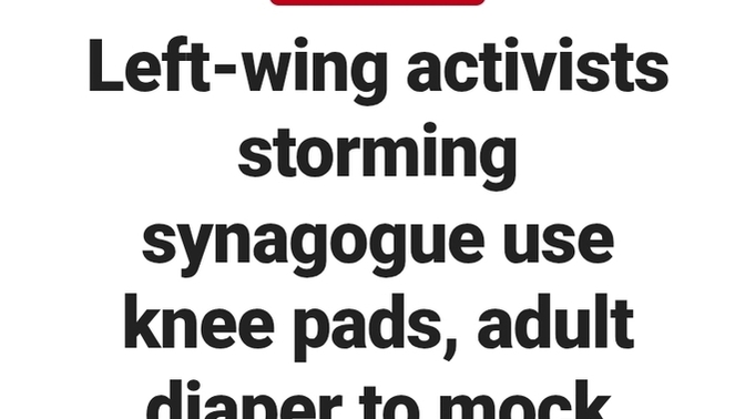 Another leftist assault on a place of worship?