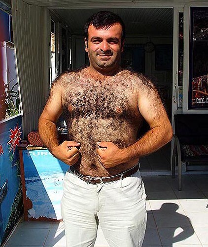Why are Turkish men so hairy?