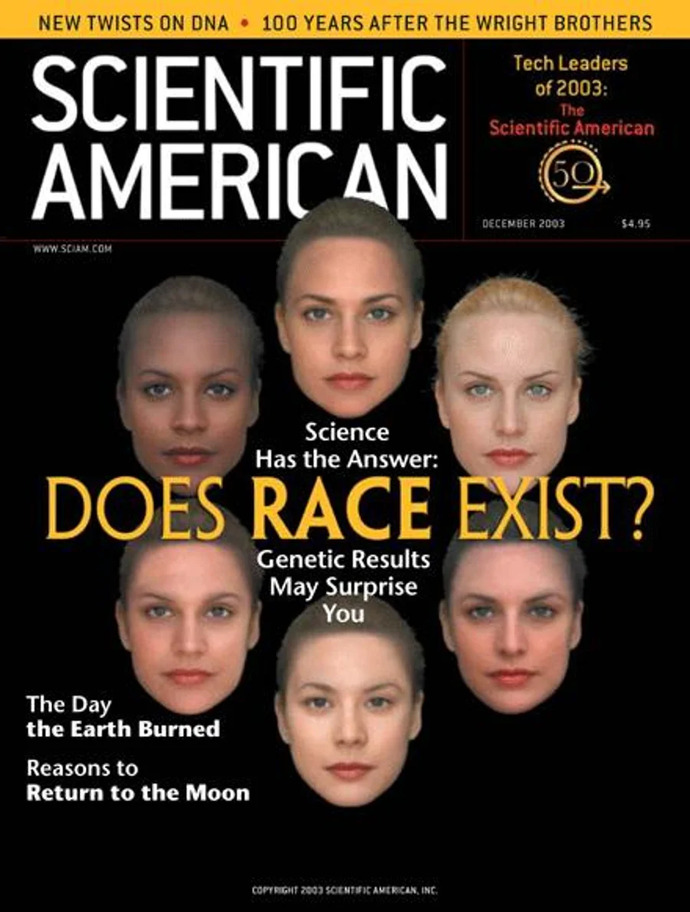 Genetically speaking, are different races (e. g., black, white, Asian) indistinguishable? If combined do differences balance making all races equal?