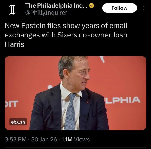 What do you think about the Epstein files?