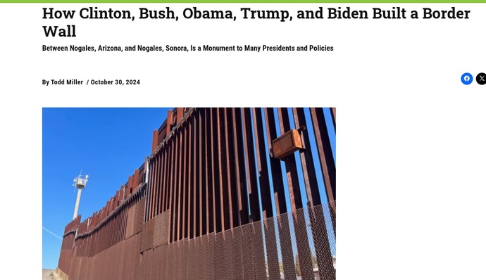 Help settle a bet: Do border barriers make it easier or harder to cross the border?