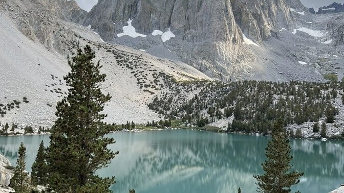 Which lake looks more beautiful?