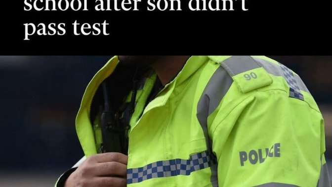 So, how did this guy become a cop, let alone a Sargeant?
