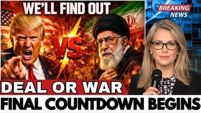 We are going to find out what Trump meant when he said "We'll Find Out". This is what's going on between Trump and Iran. What's going to happen?