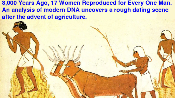 Throughout human history, 40% of men have reproduced compared to 89% of women. Why was that, and is it still true that more women than men reproduce?