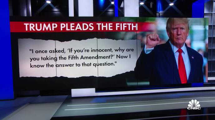 Do you think Trump will be coming for your 5th amendment?