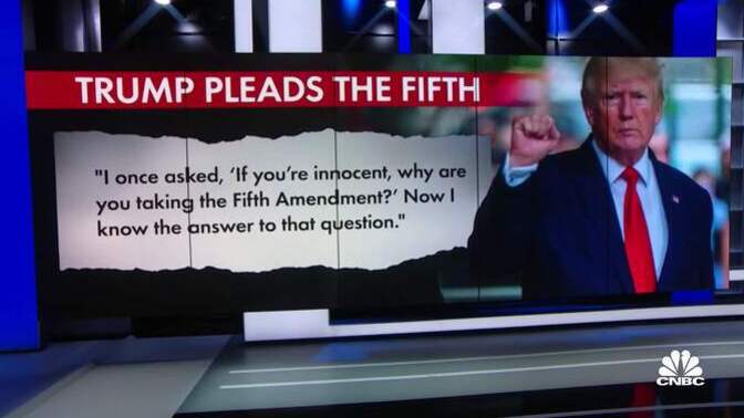 Do you think Trump will be coming for your 5th amendment?