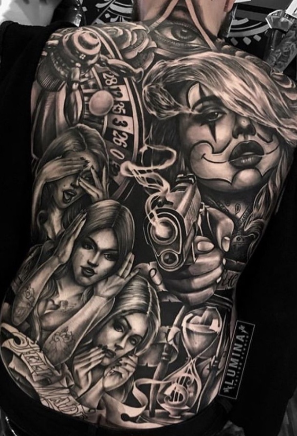 How cool do you think this tatoo is on a scale from 1 to 10?