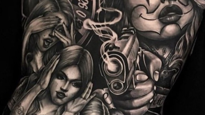 How cool do you think this tatoo is on a scale from 1 to 10?
