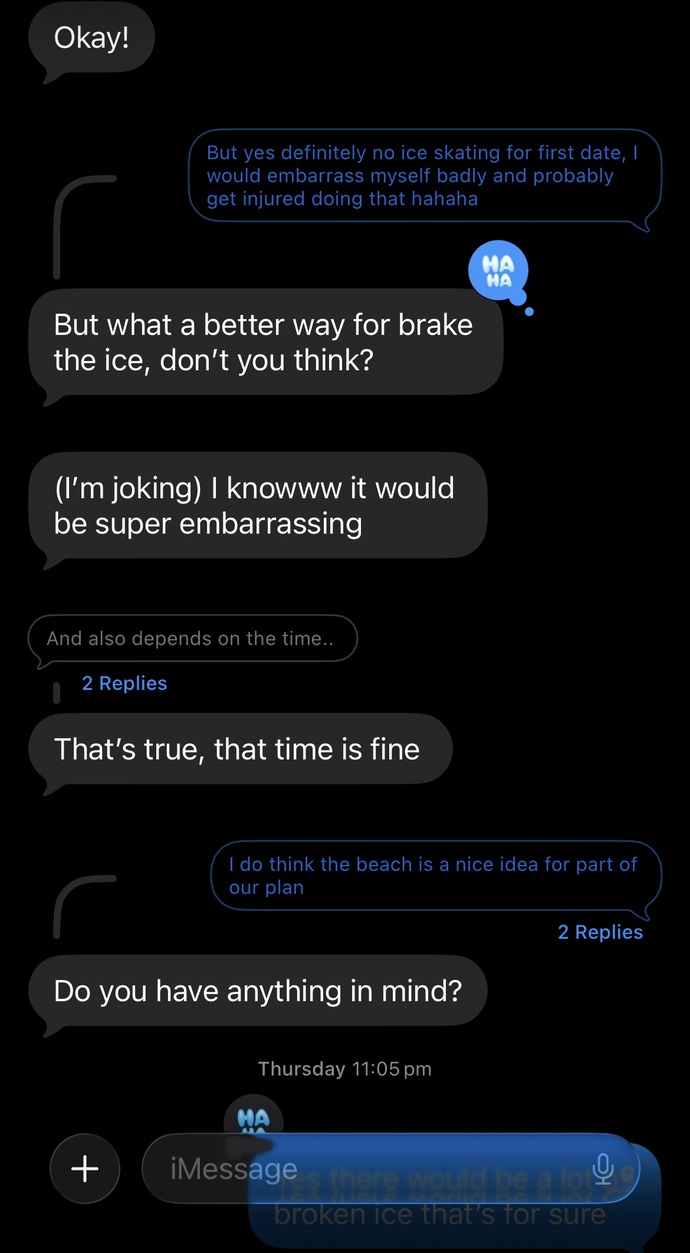 What do you think of this situation after the first date?