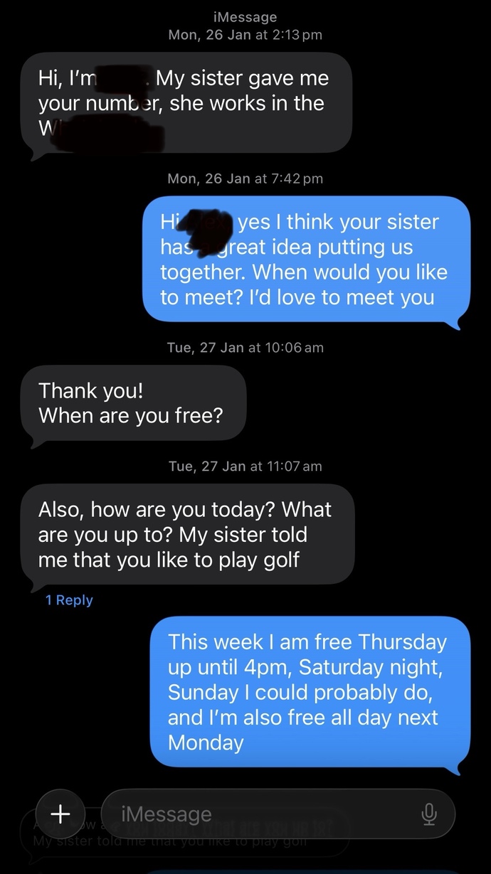 What do you think of this situation after the first date?