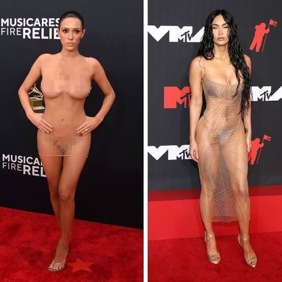 Why are women so obsessed with wearing outfits that make them look as naked as possible, while men aren’t?
