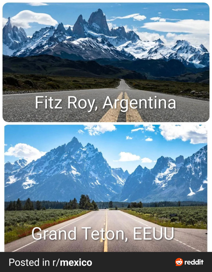 Which mountains are prettier?