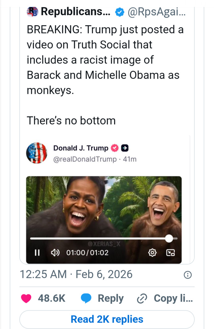 Do stunts like these help the argument that Trump and MAGA dont promote racism?