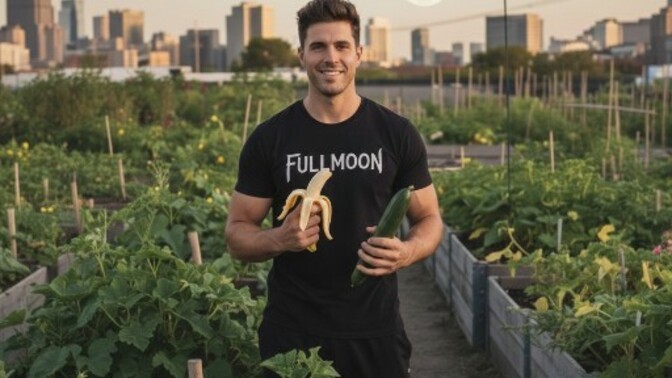 I have a banana in one hand and a cucumber in the other, which one would you prefer?