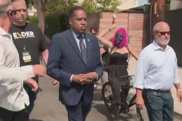 Why DIDN’T Republican Larry Elder play the race card?