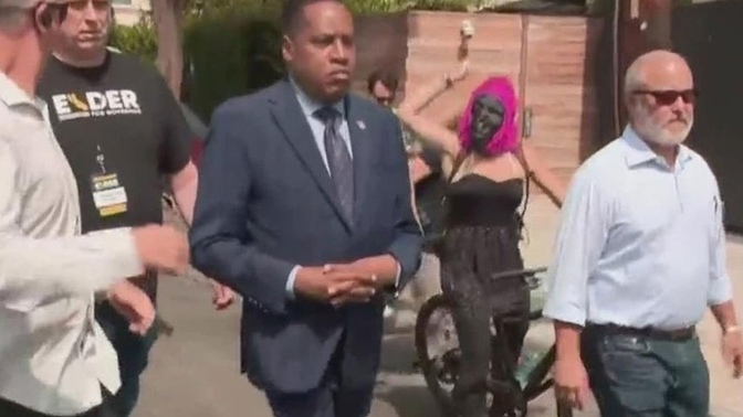Why DIDN’T Republican Larry Elder play the race card?