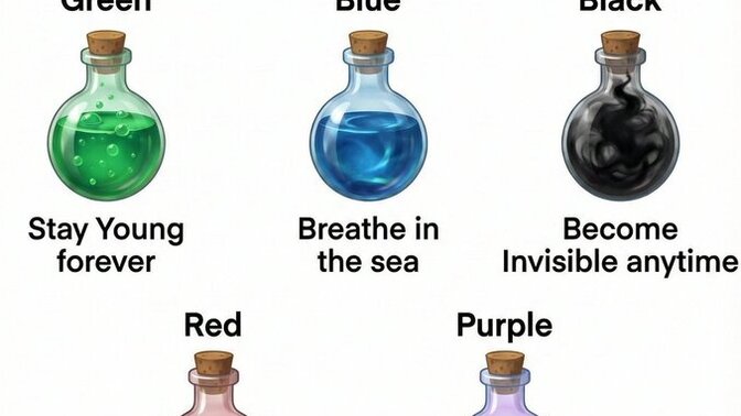 Which Potion Would You Drink?