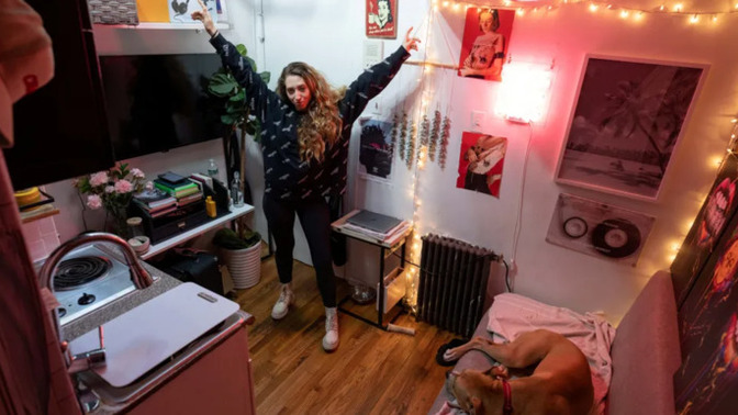 Is it good for a 28 year old girl rent a studio apartment and live alone?