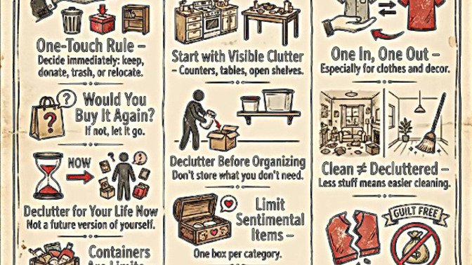 Is your house or desk cluttered?