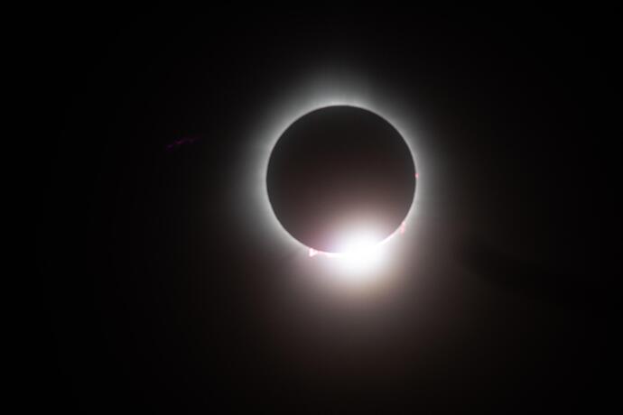 Total solar eclipse. Dennistown, Maine. Monday, 4/8/2024 (4 of 4)