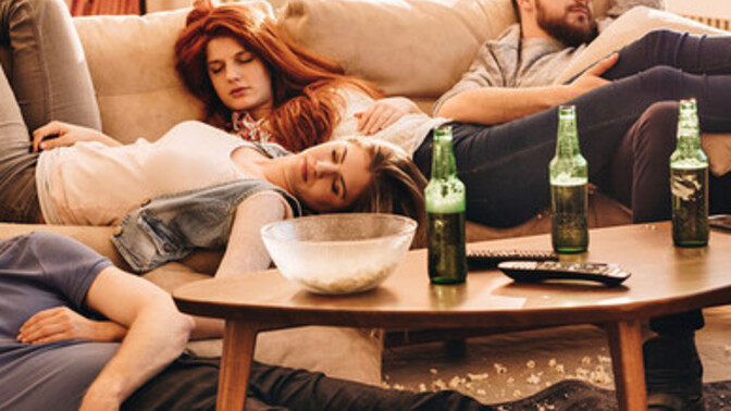 If you're not watching the Super Bowl right now, what are you up to?
