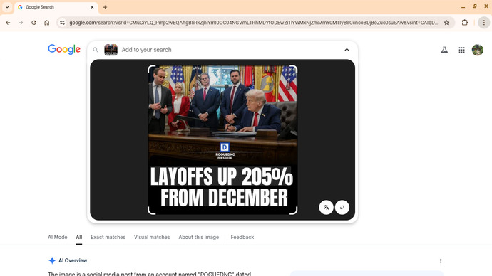 What to you think about Layoffs rising 205% in January?