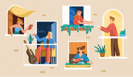 How are your relationships with your neighbors? Do you like each other?