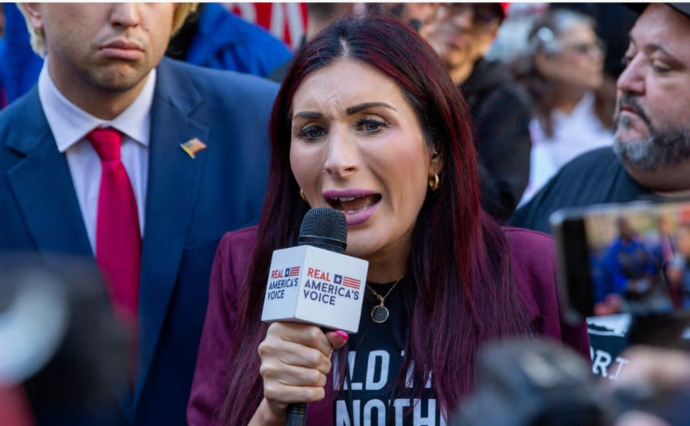 Is Laura Loomer speaking for MAGA when she says: Not a single white person or English translation at the Super Bowl. This isn’t White enough for me.?