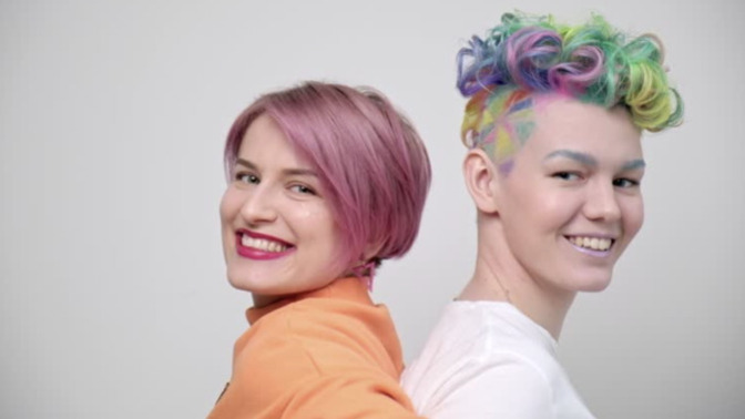 Would you date a vegan, animal rights activist, LGBT supporter, and a woman with colorful short hair?