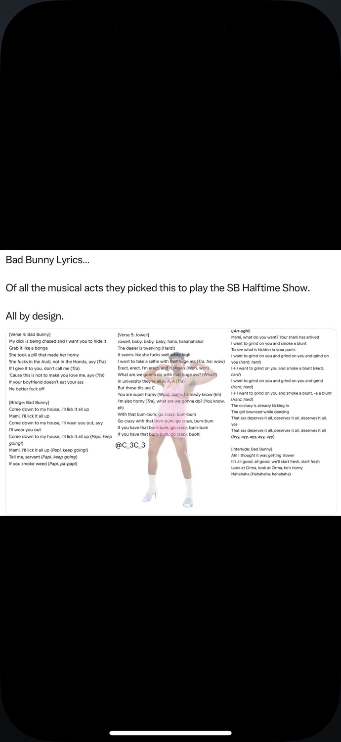 Do you agree or disagree with sickened Super Bowl fans who translated the Spanish lyrics?