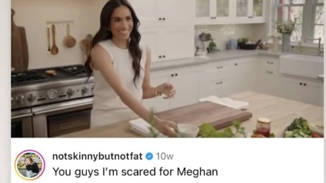 Remember I said I was scared for Meghan's new show?