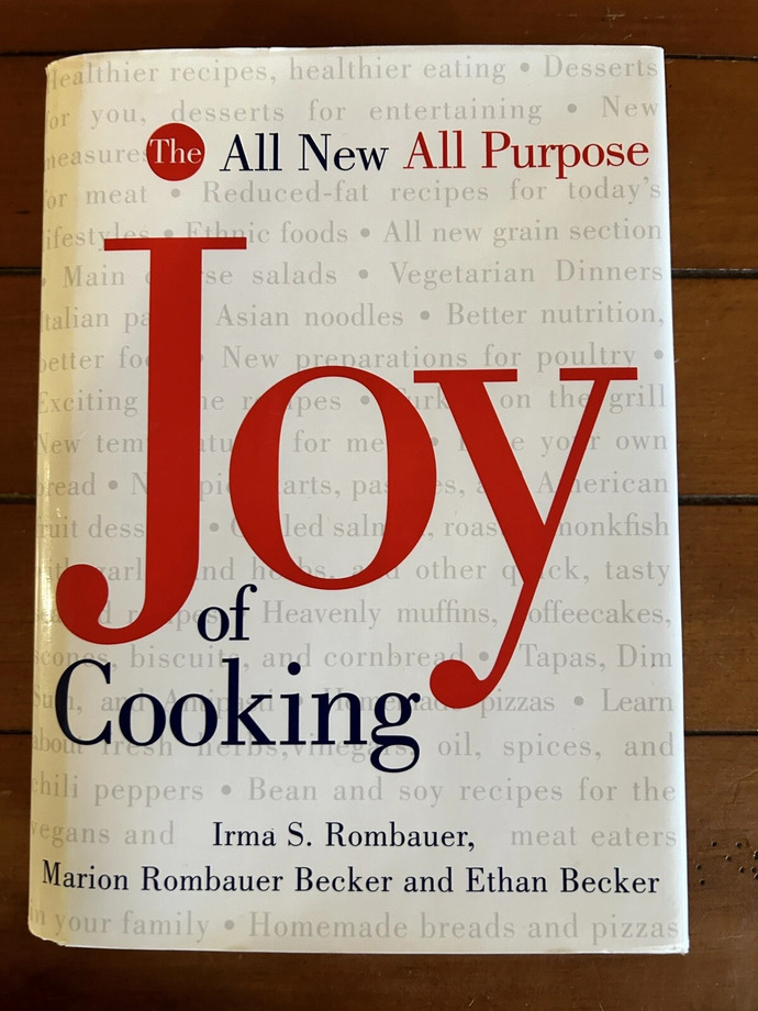 From the (controversial) 7th Edition (1997) of Joy of Cooking.