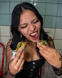How do I eat a taco?
