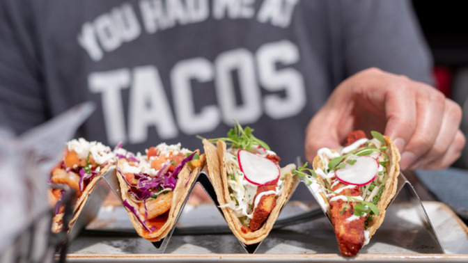 How do I eat a taco?