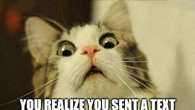 Have you ever sent a message to the wrong person? What happened afterward?