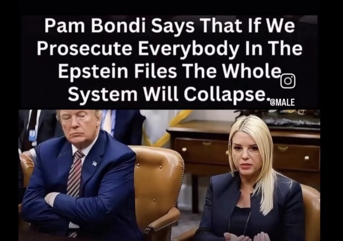 So... Epstein list and migrants, too many to prosecute?
