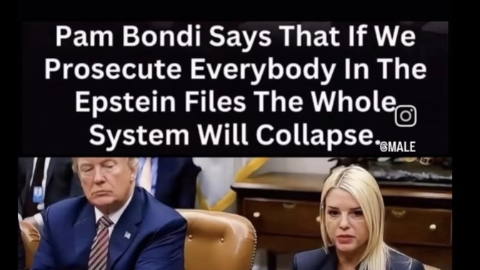 So... Epstein list and migrants, too many to prosecute?